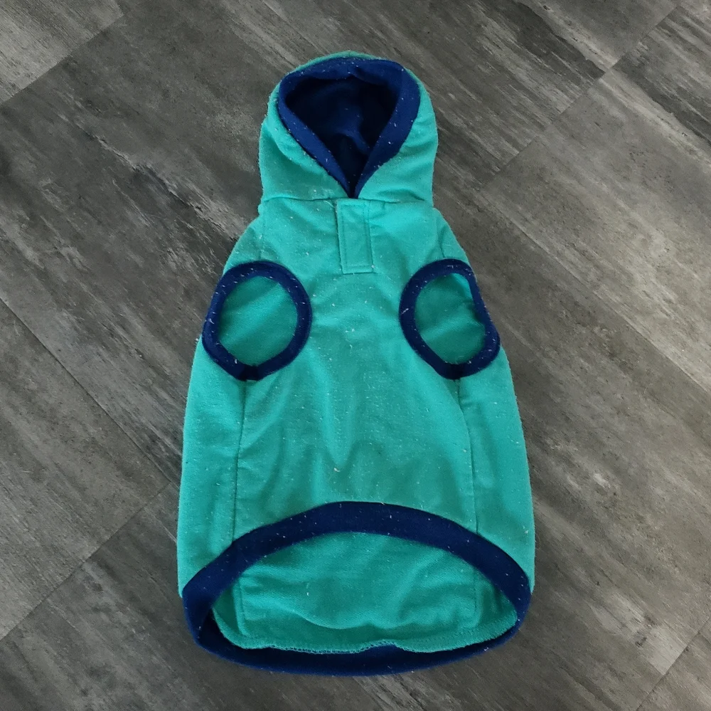 Turquoise Squat Team TP SP17 Dog Hoodie